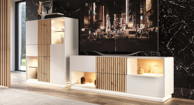 Dafre Day TV/Wall Unit Composition 23, Contemporary Wall Units