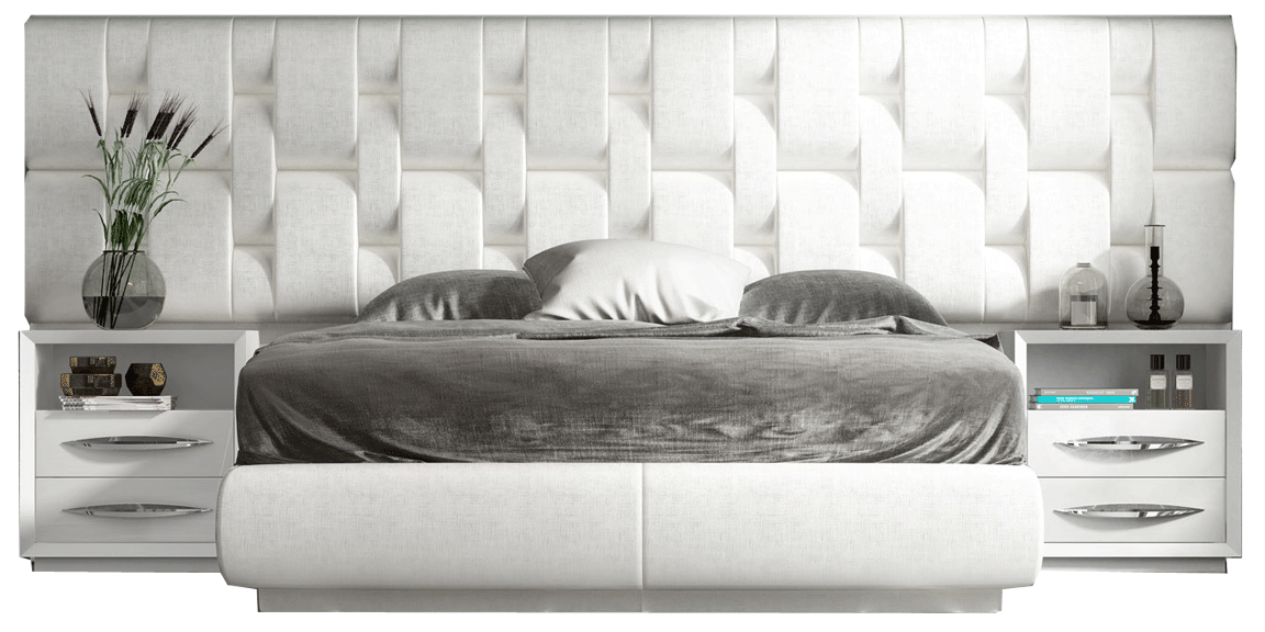 Brands Dupen Mattresses and Frames, Spain Emporio White Bed