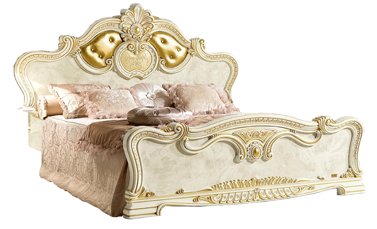 Brands Arredoclassic Bedroom, Italy Leonardo Bed