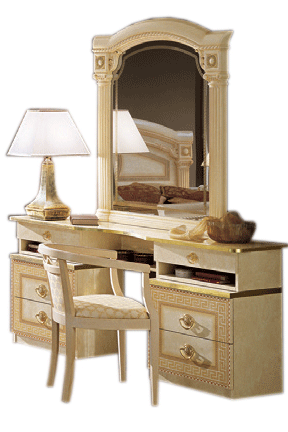 Living Room Furniture Sectionals Aida Ivory Vanity Dresser