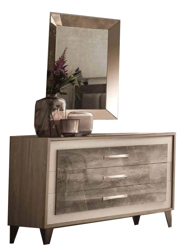 Living Room Furniture Sectionals ArredoAmbra Single Dresser / Mirror