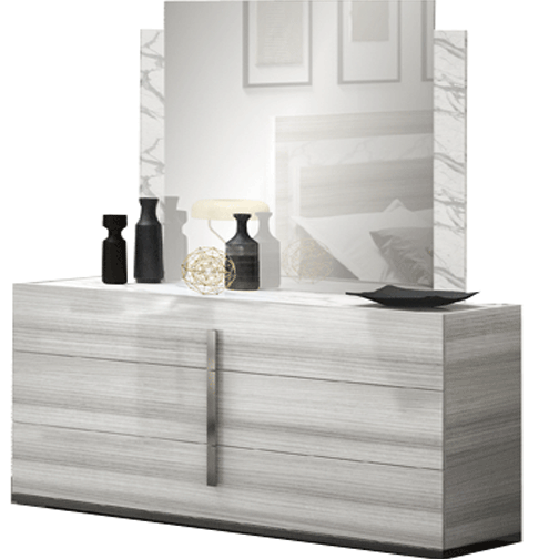 Wallunits Hallway Console tables and Mirrors Carrara Grey Dresser/Chest/Mirror
