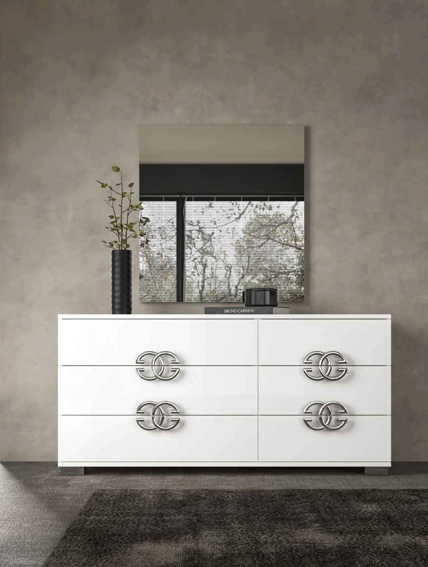 Brands Arredoclassic Living Room, Italy Dafne Double Dresser / Mirror