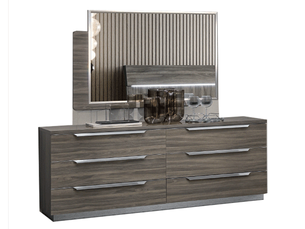 Brands Camel Classic Living Rooms, Italy Kroma Double Dresser GREY