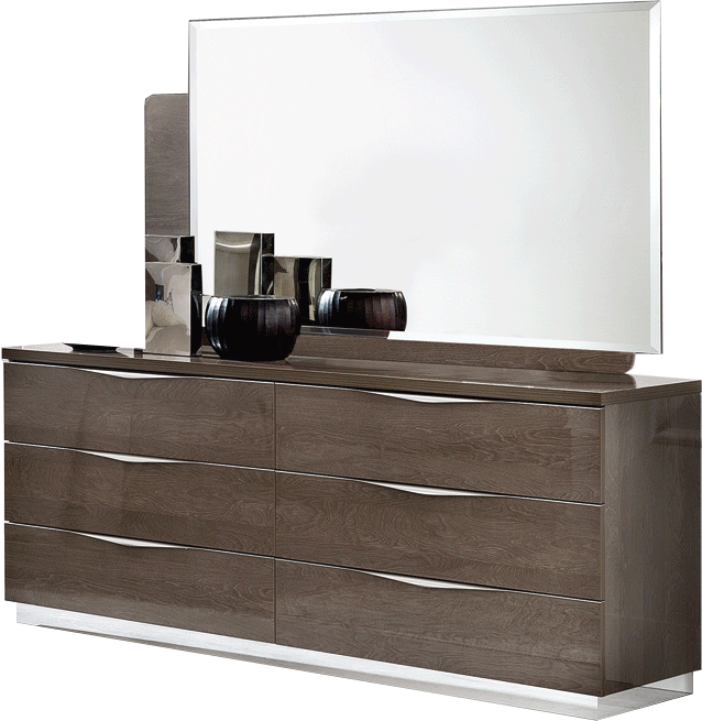 Living Room Furniture Coffee and End Tables Platinum LEGNO Dressers & Mirror SILVER BIRCH