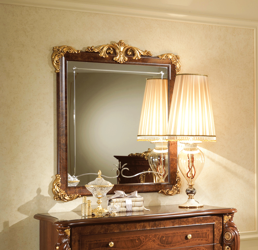 Brands Arredoclassic Living Room, Italy Donatello mirror for dresser