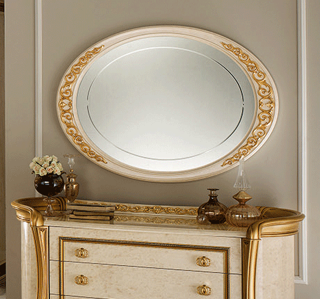 Brands Arredoclassic Living Room, Italy Melodia mirror for dresser