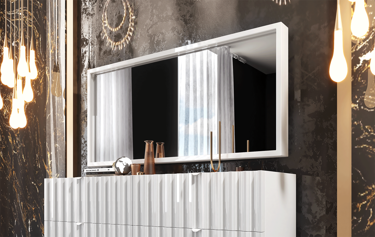 Brands Garcia Sabate, Modern Bedroom Spain Orion mirror