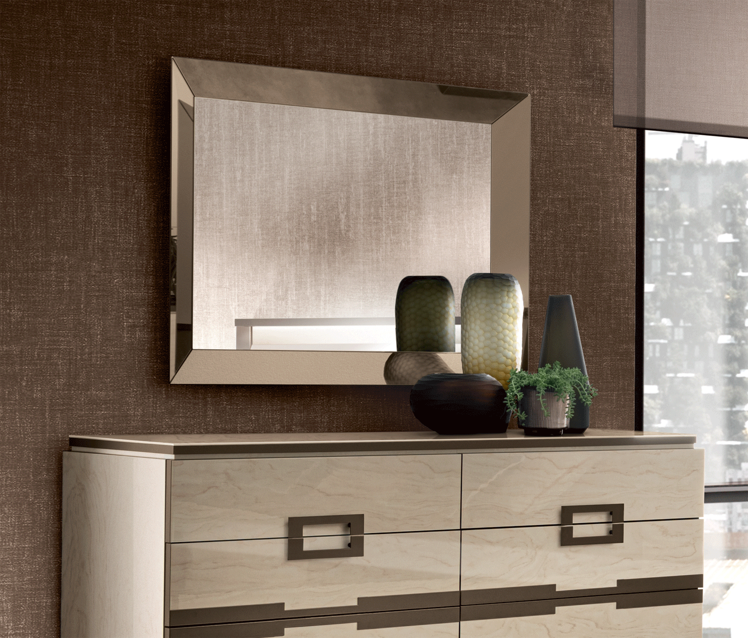 Brands Arredoclassic Living Room, Italy Poesia mirror for Dressers