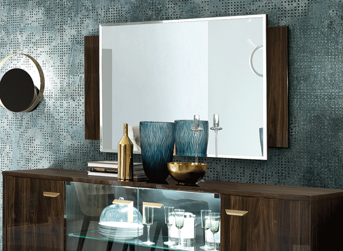 Brands Dupen Dining Rooms, Spain Volare WALNUT mirror for buffet