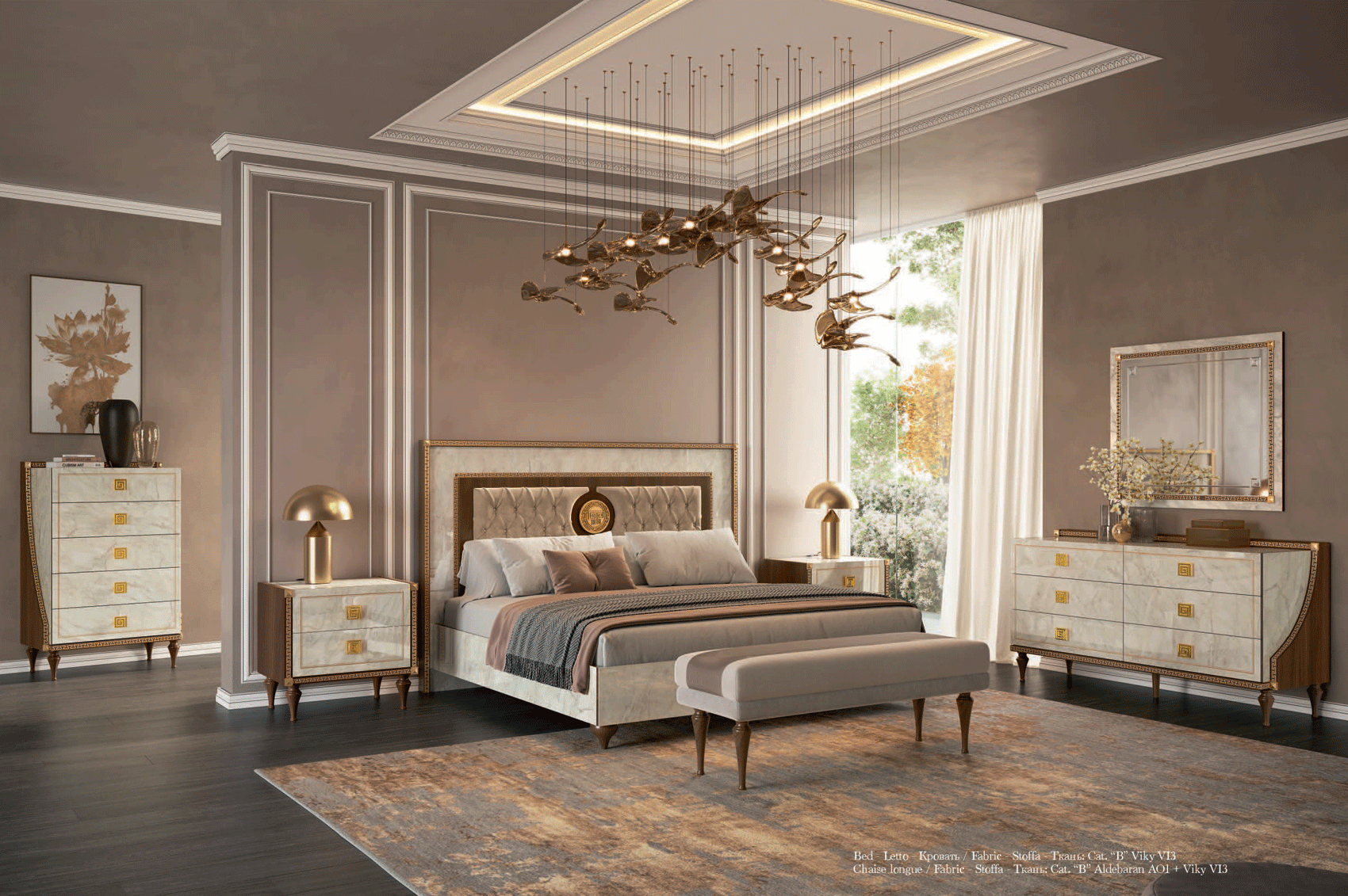 Brands Arredoclassic Dining Room, Italy Romantica Bedroom Additional Items