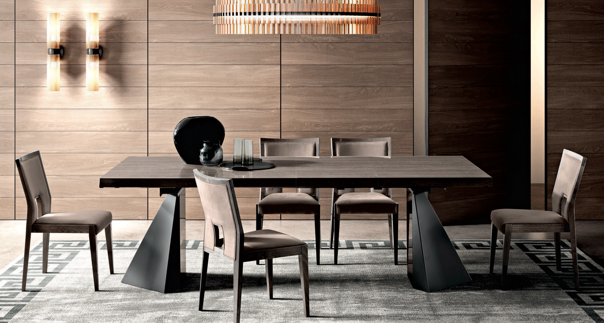 Brands Arredoclassic Dining Room, Italy Elite Dining Additional Items Silver/Birch