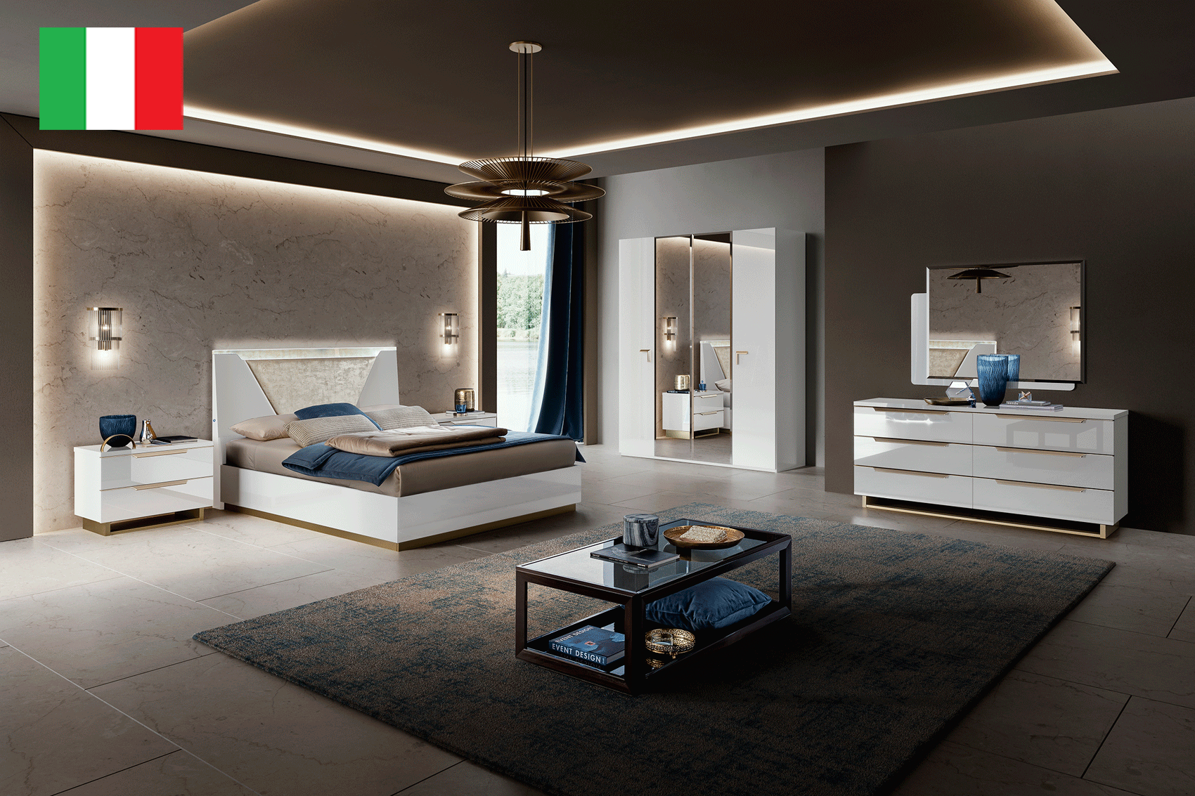 Brands Arredoclassic Bedroom, Italy Smart Bedroom White by Camelgroup – Italy