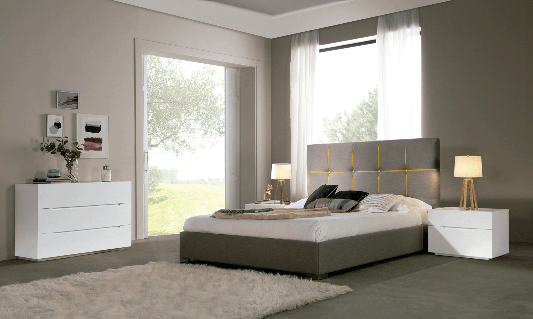 Brands Franco AZKARY II CONSOLES, Spain Veronica Bedroom with Storage, M100, C100, E100