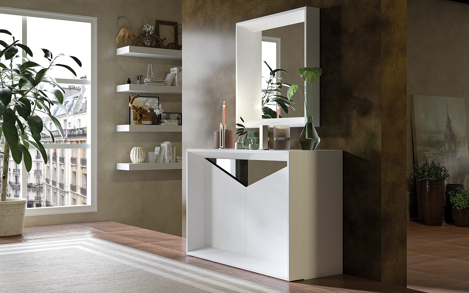 Brands Unico Tables and Chairs, Italy ZII.03 SHOE CABINET