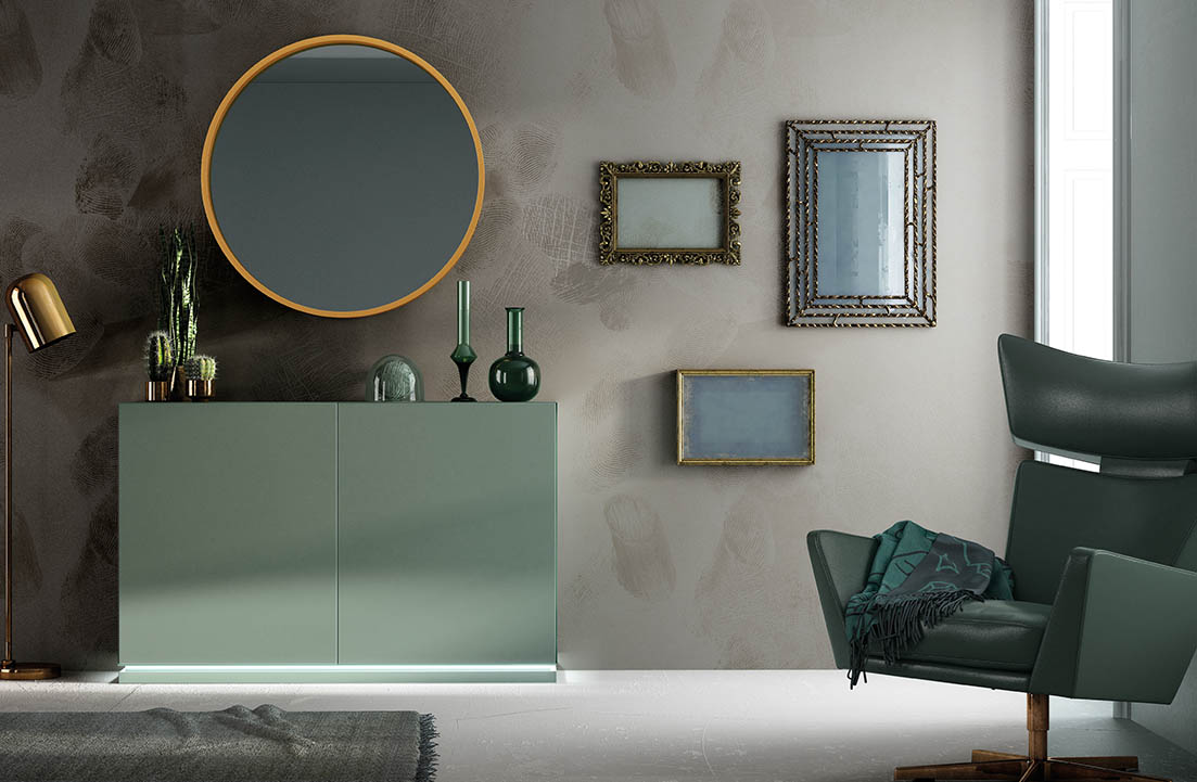 Brands Arredoclassic Dining Room, Italy AII.06 Sideboard + Mirror