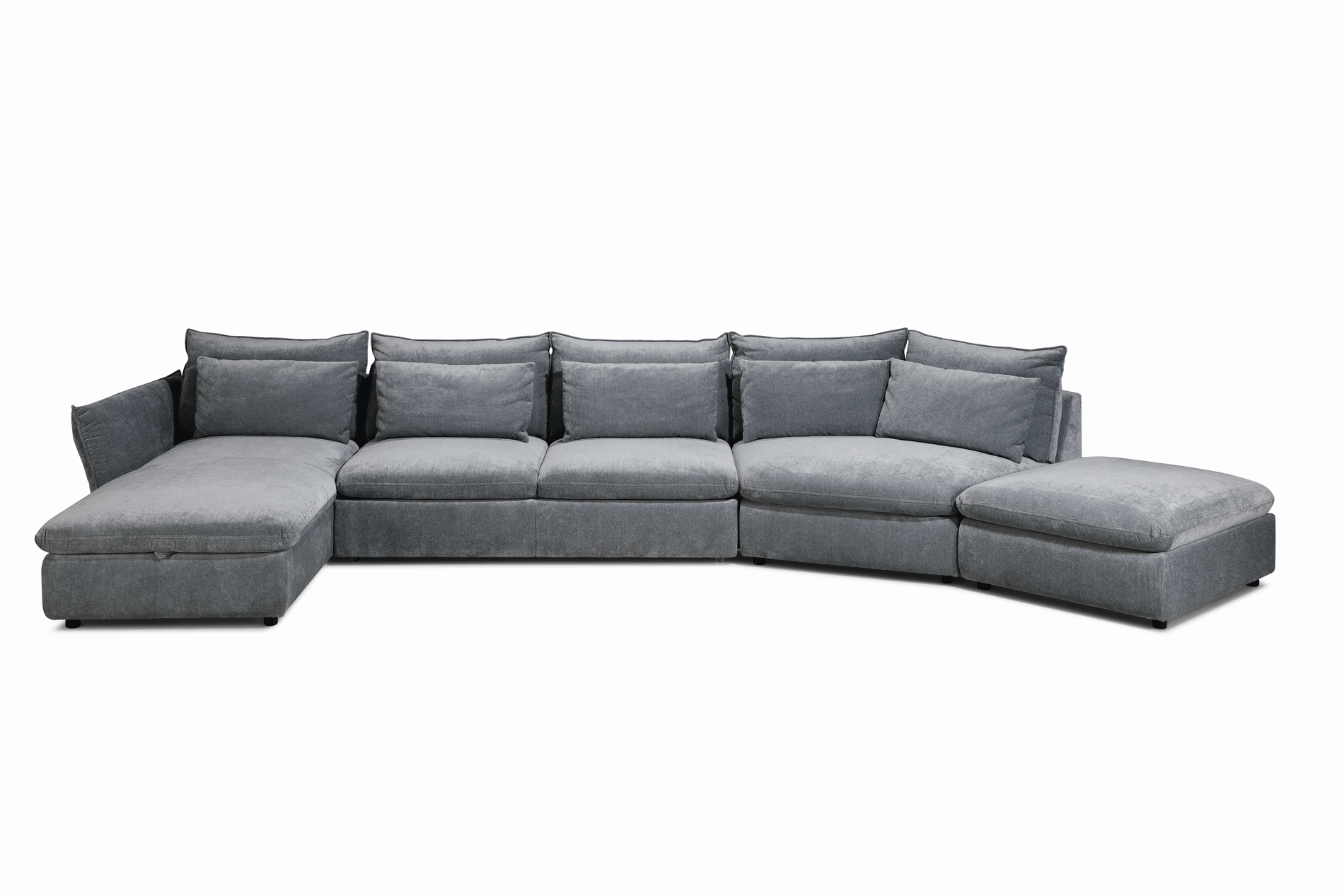 Brands Arredoclassic Living Room, Italy Idylla Sectional w/ Bed & storage