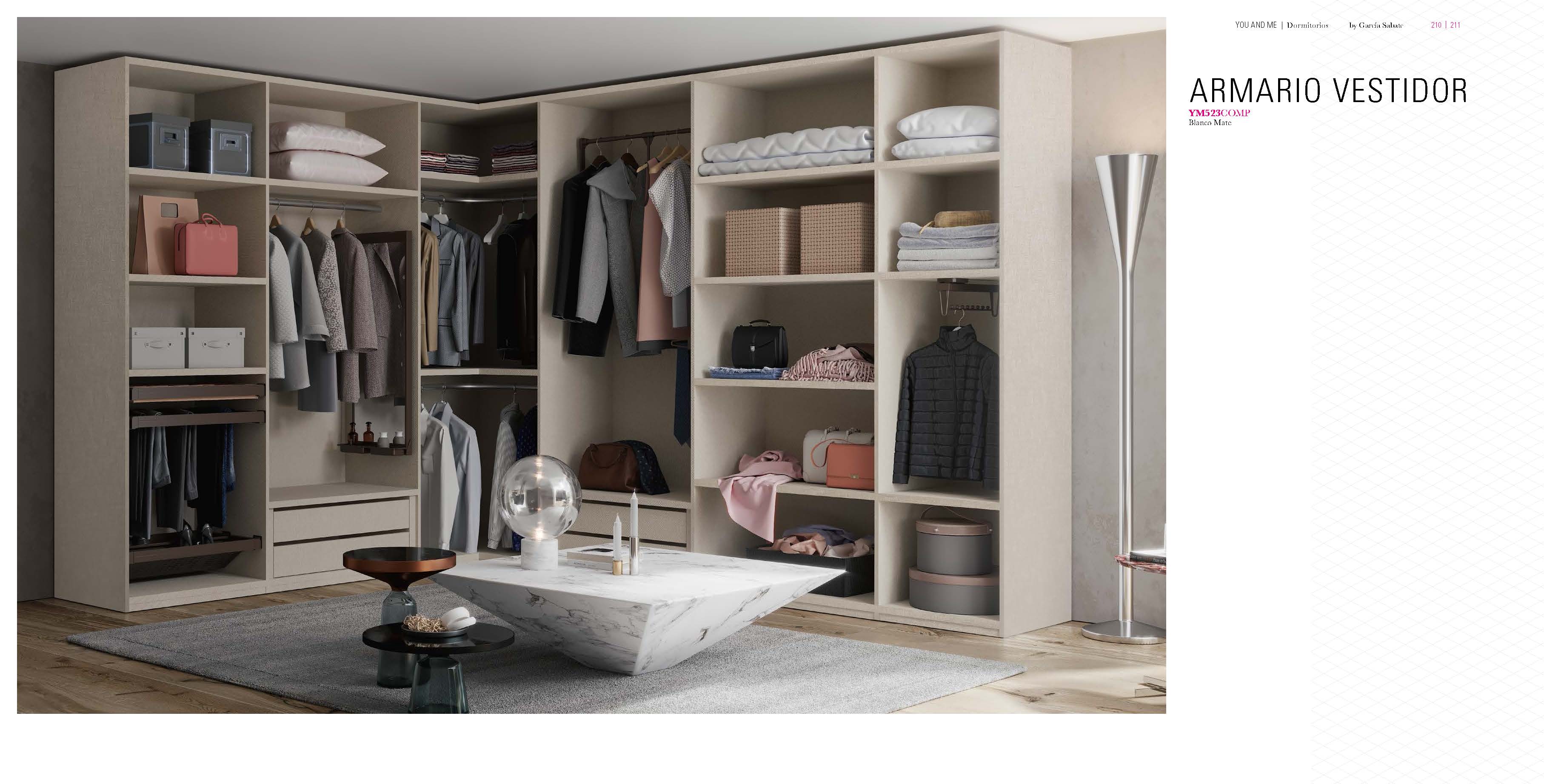 Brands Dupen Modern Bedrooms, Spain YM523 Wardrobes