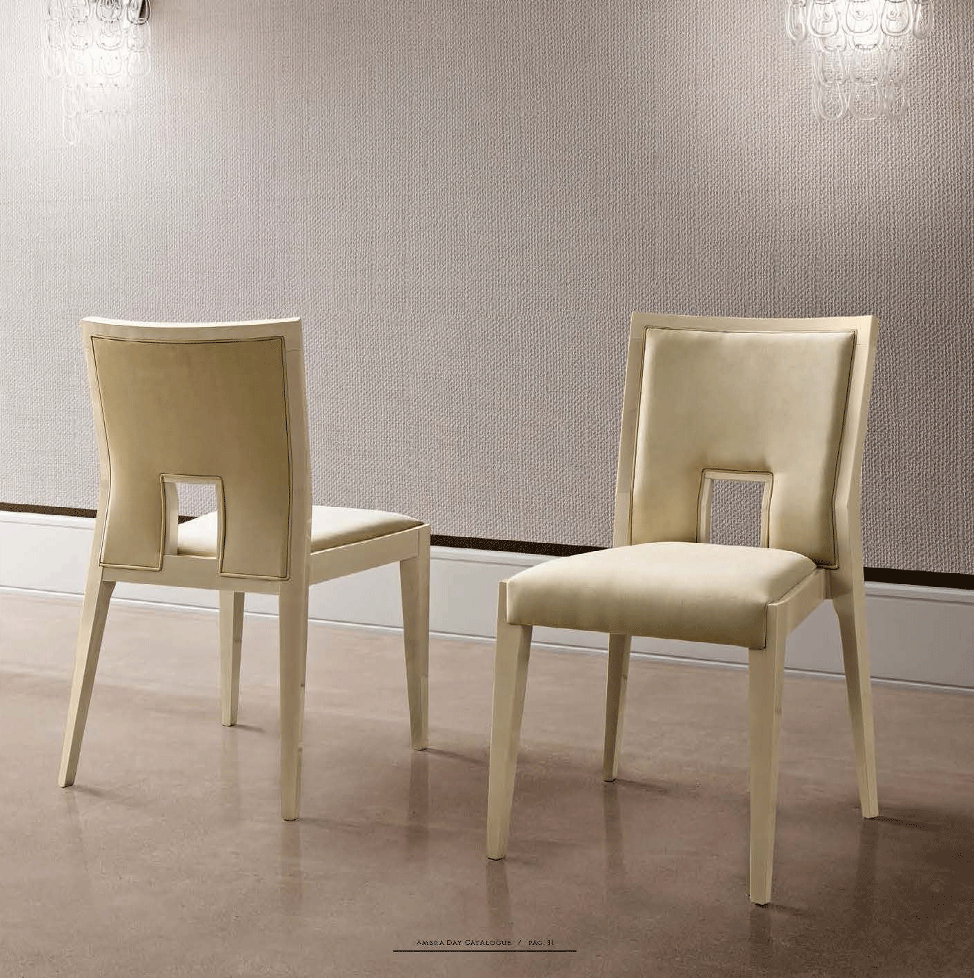 Brands Arredoclassic Dining Room, Italy 6x Ambra Chairs SOLD AS A SET ONLY