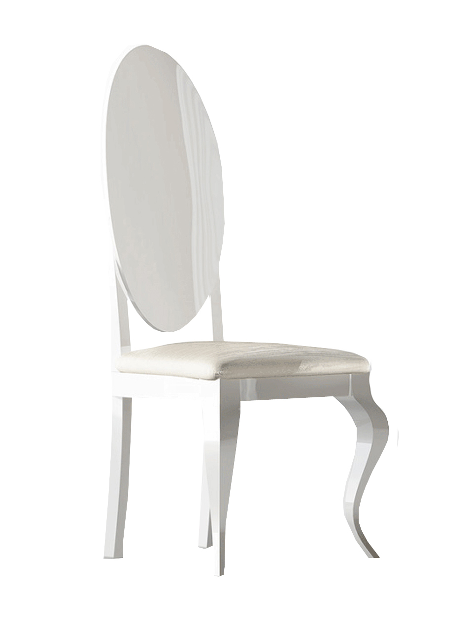 Bedroom Furniture Mirrors Carmen Arm and side White chair