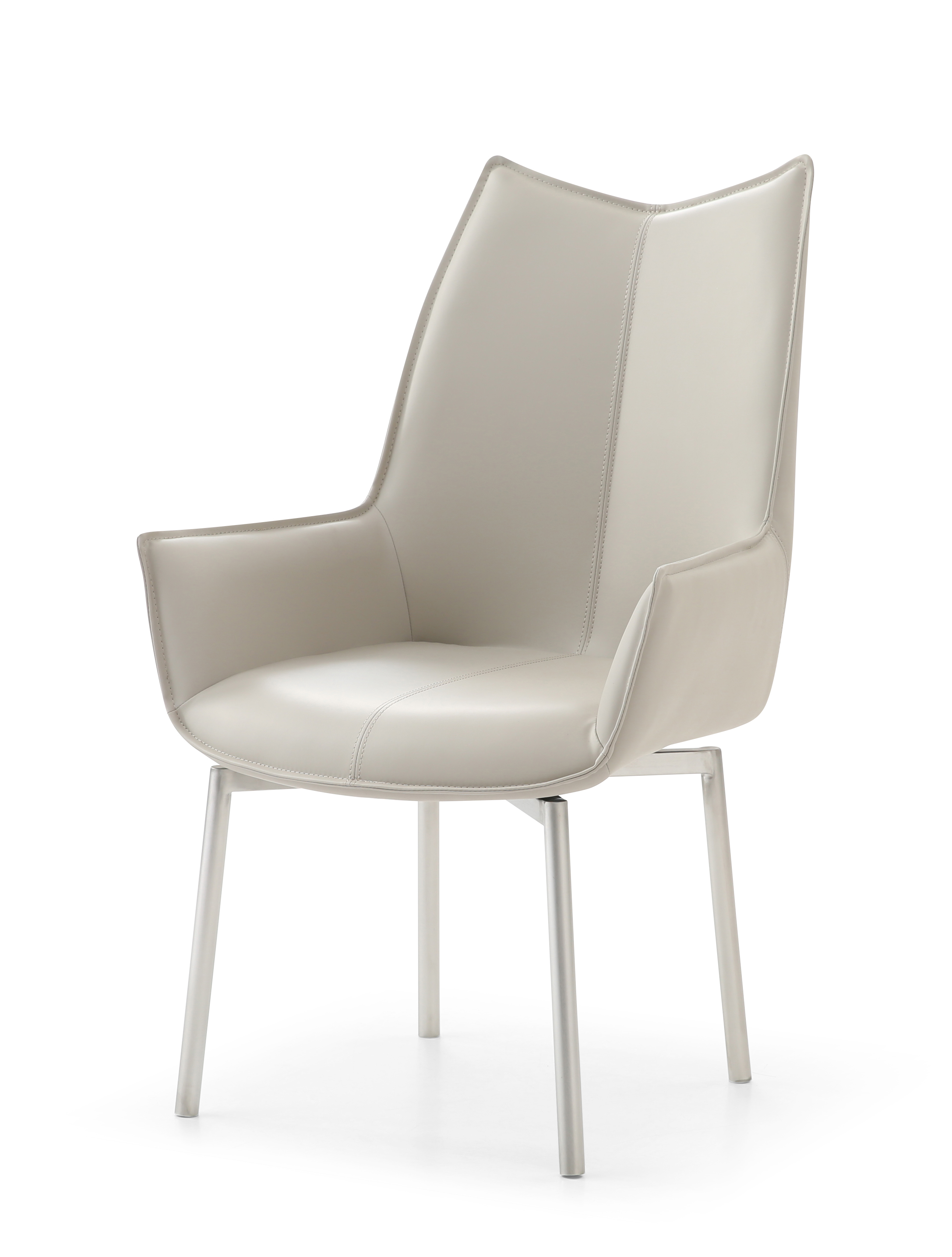 Brands Franco AZKARY II SIDEBOARDS, SPAIN 1218 swivel dining chair Grey Taupe