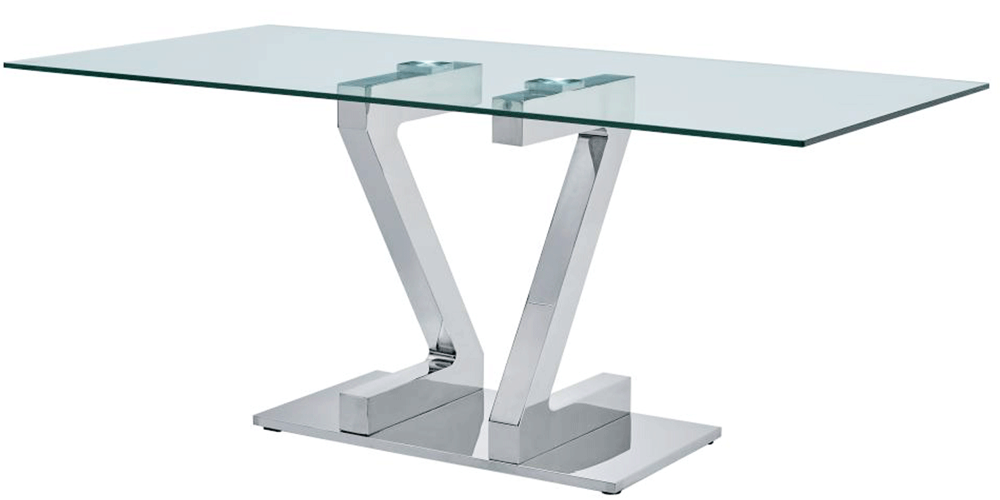 Brands WCH Modern Living Special Order Zig Zag Dining Table