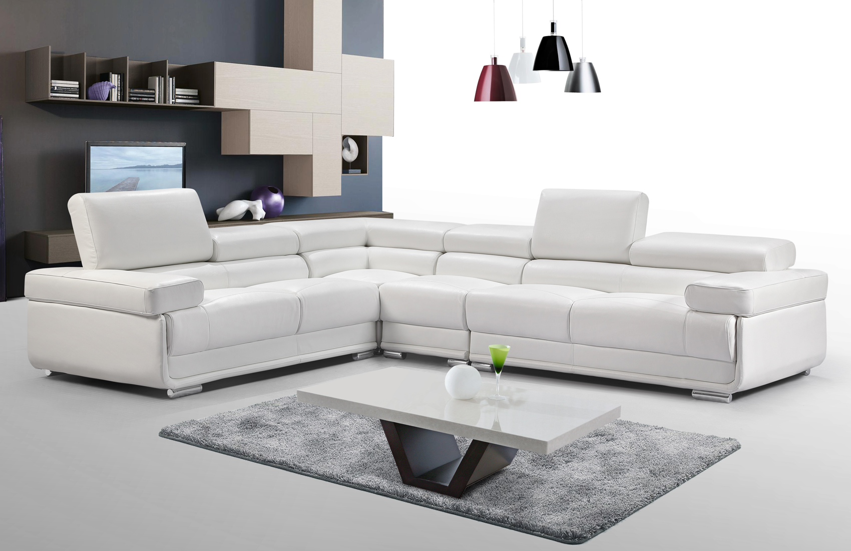 Dining Room Furniture Modern Dining Room Sets 2119 Sectional White