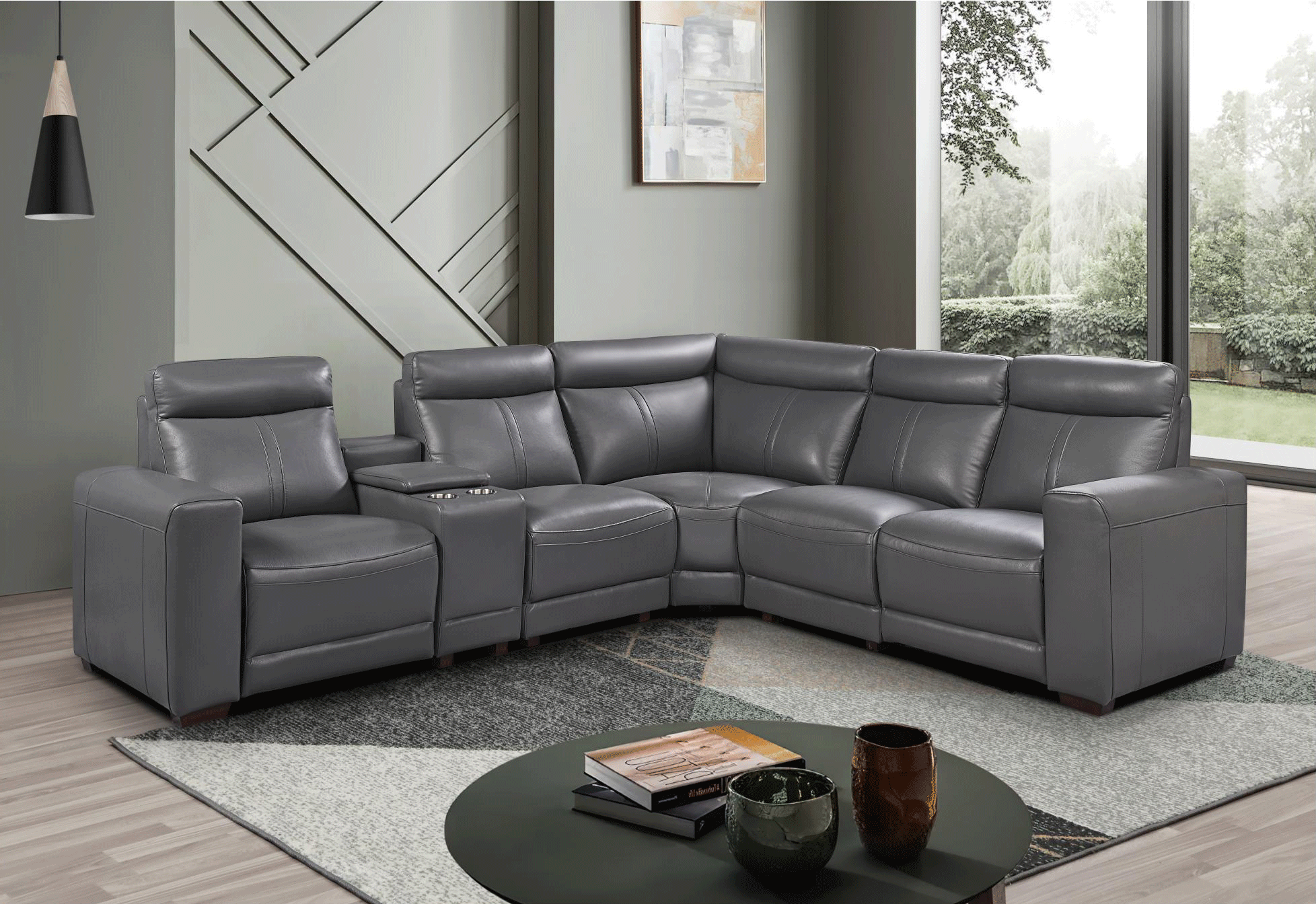 Brands Camel Gold Collection, Italy 2777 Sectional w/ recliners