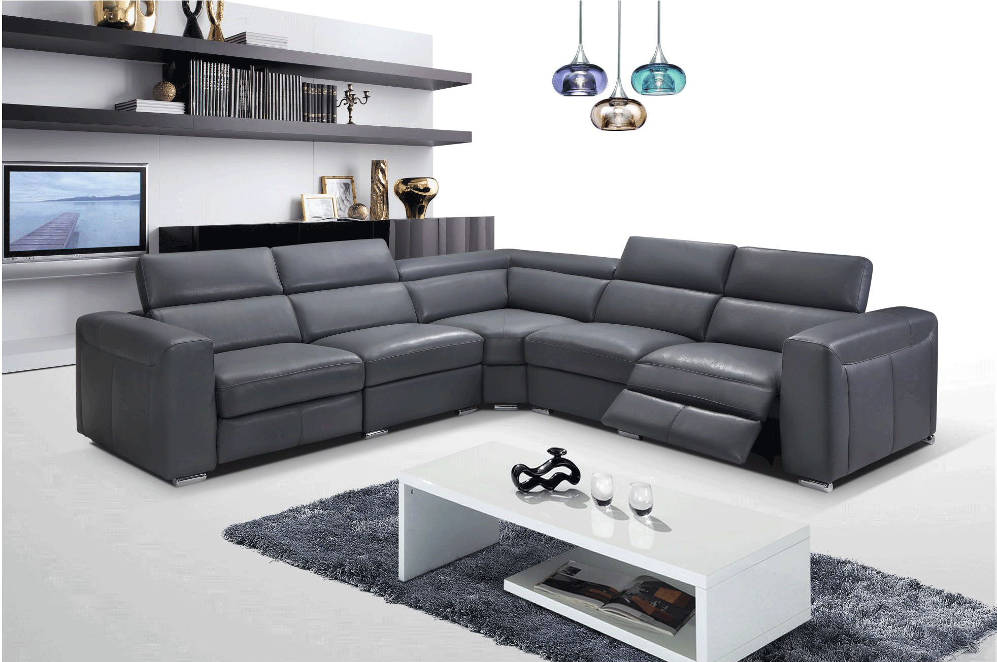 Brands CutCut Collection 2919 Sectional w/ recliners